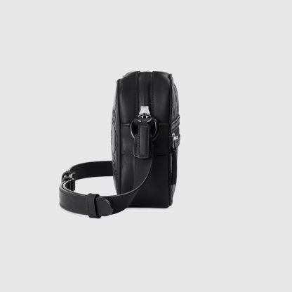 GG RUBBER-EFFECT MINI SHOULDER BAG